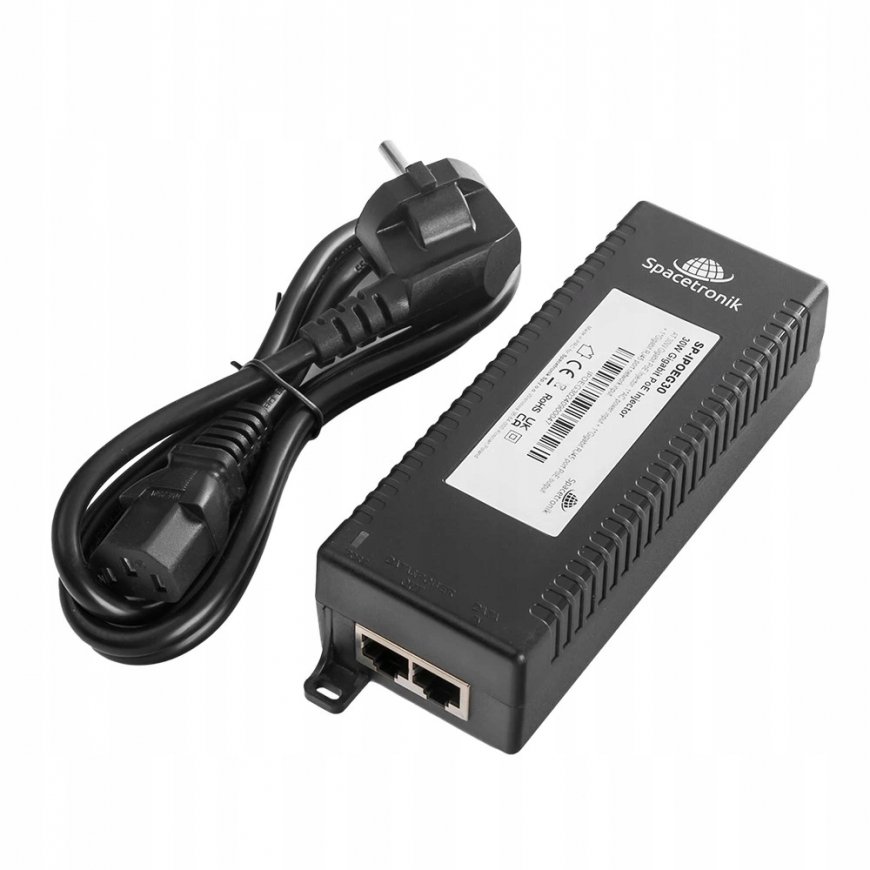 Spacetronik Injektors PoE Gigabit 30W IEEE