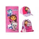 CERDÁ Gabbys Dolls House kübar ja kindad komplekt CERDÁ Gabbys Dolls House kübar ja kindad komplekt