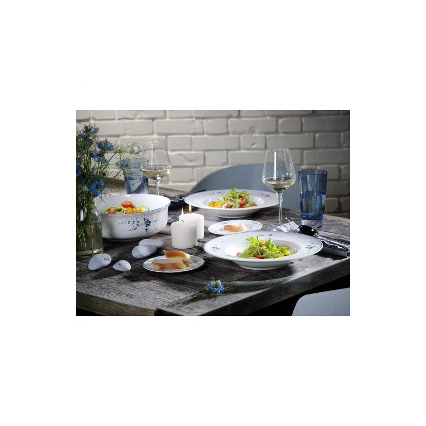 Villeroy & Boch 1023412640 valgomoji lėkštė Lėkštė pusryčiams Turas Porcelianas Mėlyna, Balta 1 vnt – 3