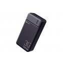 Powerbank C-tech 30000mAh, Li-Pol, 20W, USB-C/USB-A/micro USB Powerbank C-tech 30000mAh, Li-Pol, 20W, USB-C/USB-A/micro USB
