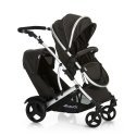 Hauck Duett 2 Tandem-rattaat 2 istuin(ta) musta Hauck Duett 2 Tandem-rattaat 2 istuin(ta) musta