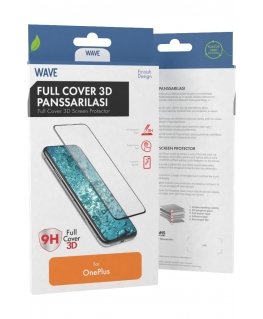 Wave WAVE-FC3D-OP-12R-BK Mobilā tālruņa ekrāna un aizmugures aizsargs OnePlus 1 pcs