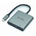 Accura USB-C Converter | 1x USB-C PD 100W | 2x HDMI 4K@60Hz Accura USB-C Converter | 1x USB-C PD 100W | 2x HDMI 4K@60Hz
