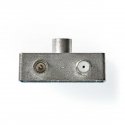 Nedis CSGP40970ME cable splitter/combiner Metallic, Silver Nedis CSGP40970ME cable splitter/combiner Metallic, Silver