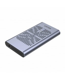 UNITEK S1206A saugojimo diskų korpusas SSD korpusas Juoda, Pilka M.2