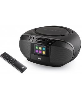 JVC RD-E664B-DAB, musta