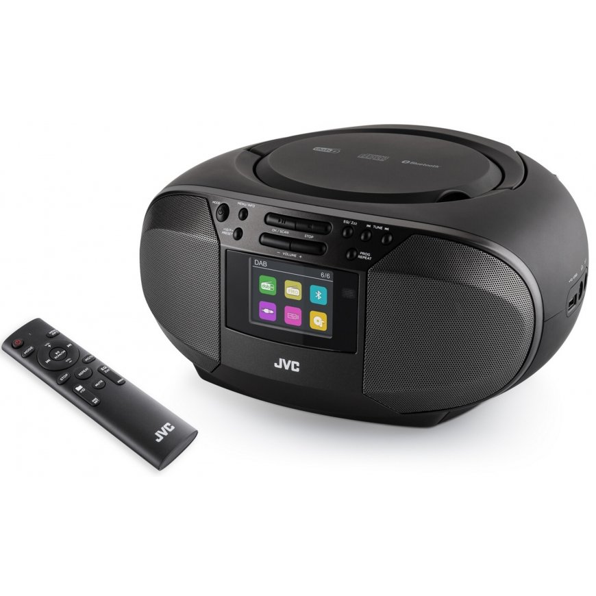 JVC RD-E664B-DAB, black