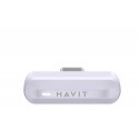 Havit TW970 (White) Austiņas True Wireless Stereo (TWS) Ausīs Zvani / mūzika Bluetooth Balts