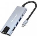 Accura USB-C 5w1 | 1x USB-C PD 100W | 1x USB 3.0 | 1x USB 2.0 | 1x HDMI | 1x RJ45