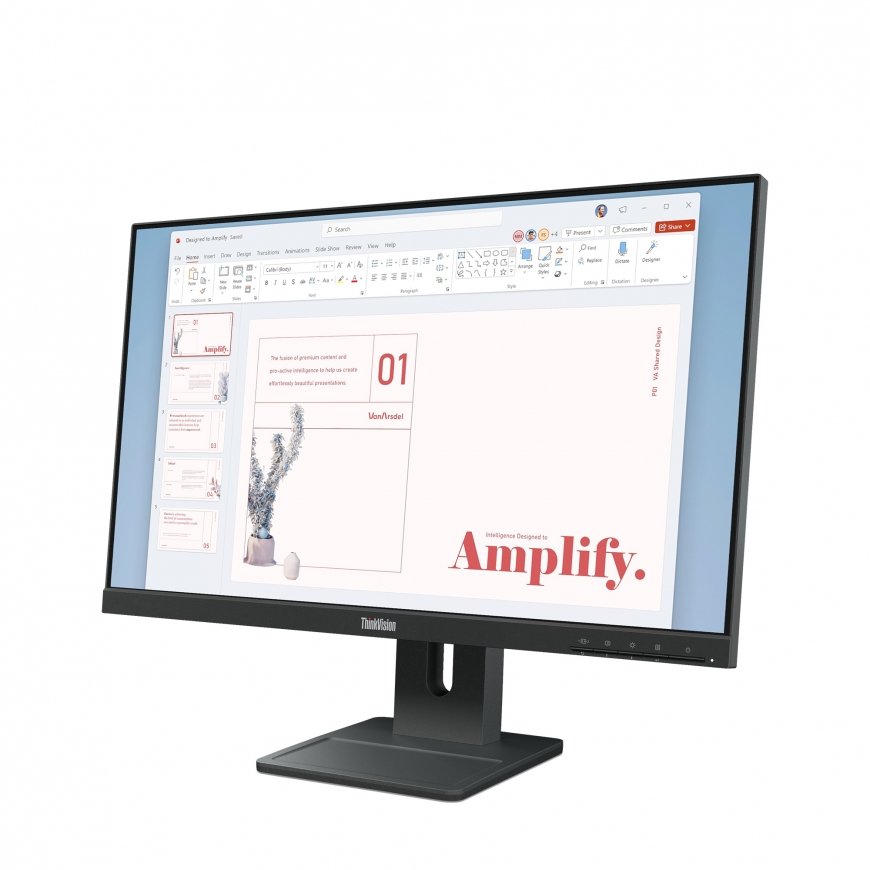 Lenovo ThinkVision E24-40 LED display 60,5 cm (23.8") 1920 x 1080 pikseliä Full HD LCD musta – 2