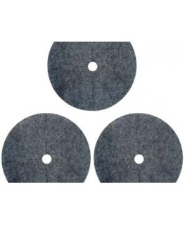 Bertoni 3-os osade umbrootuskettad komplekt - 60 cm, hall