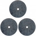 Bertoni 3-piece weed control disc set - 60 cm, gray - Bertoni 3-piece weed control disc set - 60 cm, gray -