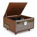 Victrola Century Signature Garso grotuvas su diržine pavara Riešutmedžio Victrola Century Signature Garso grotuvas su diržine pavara Riešutmedžio
