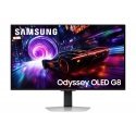 Samsung G81SF monitori 81,3 cm (32") 3840 x 2160 pikseļi 4K Ultra HD OLED Sudrabs