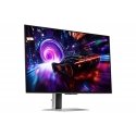 Samsung G81SF monitori 81,3 cm (32") 3840 x 2160 pikseļi 4K Ultra HD OLED Sudrabs