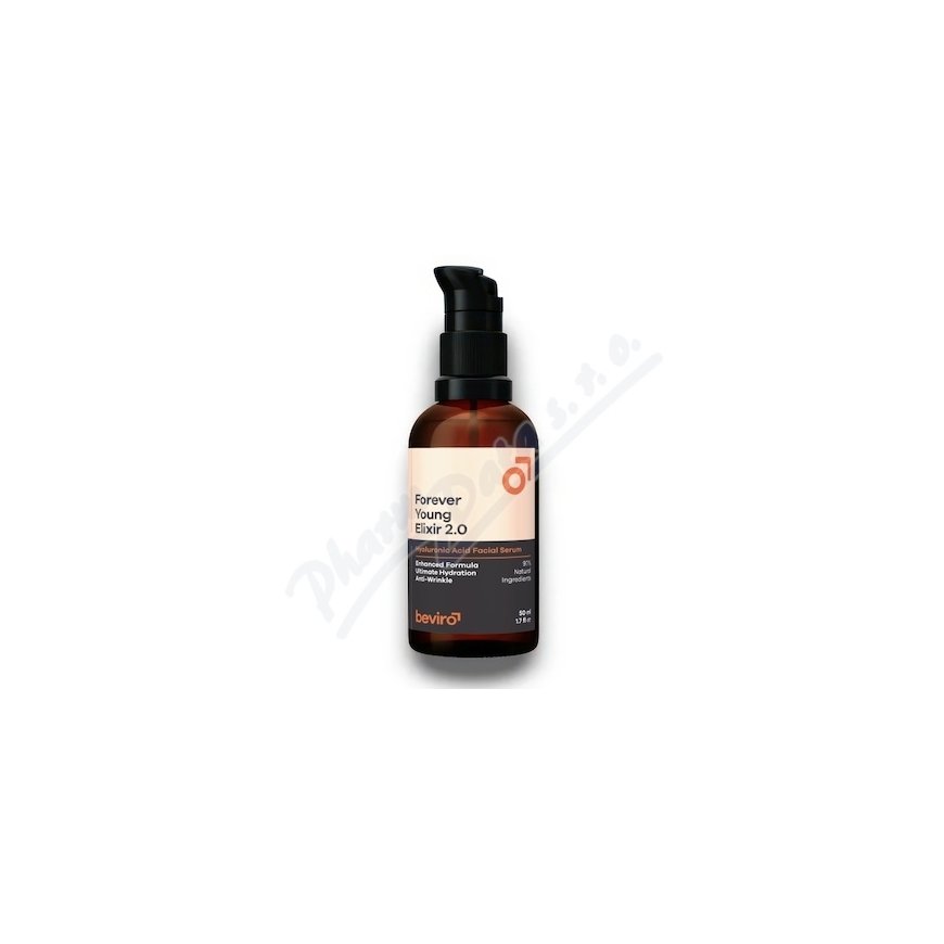 Elixir Beviro Forever Young Eliksyras 2.0 Hüaluroonhape Näo Seerum 50ml