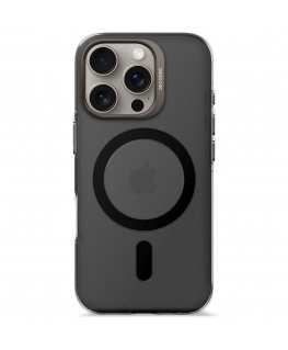 Decoded Clear Case mobilo telefonu apvalks 16 cm (6.3") Aploksne Melns, Caurspīdīgs