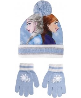 CERDÁ Disney Frozen žiemos rinkinys: šalikėlis, kepurė, pirštinės
