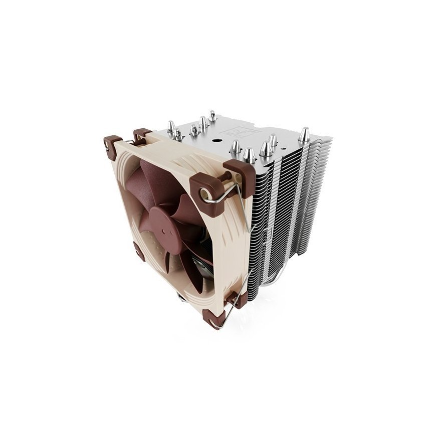 Noctua NH-U9S computer cooling system Processor Cooler 9.2 cm Brown, Metallic – 3