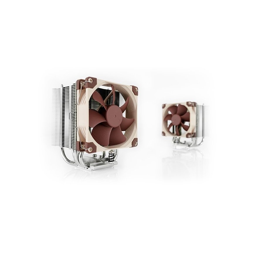 Noctua NH-U9S computer cooling system Processor Cooler 9.2 cm Brown, Metallic – 5