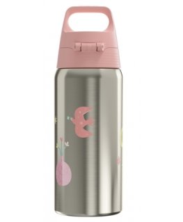 SIGG 6023.40 juomapullo Päivittäinen käyttö 500 ml Ruostumaton teräs Vaaleanpunainen, Ruostumaton teräs
