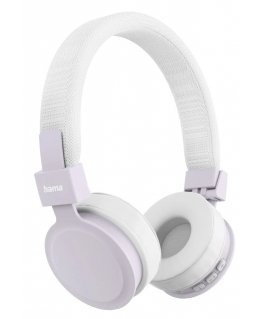 Hama Freedom Lit III Гарнитура Беспроводной Оголовье Calls/Music USB Type-C Bluetooth Лиловый, Белый