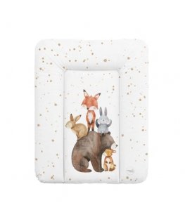 CebaBaby attīstošais paklājiņš Basic meža draugi 70x50cm
