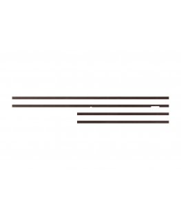 Samsung 85” Customisable Frame White Bezel (2025) - Phantom Brown