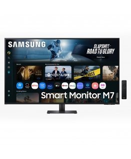 Samsung M7 M70F PC lamekuvar 109,2 cm (43") 3840 x 2160 pikslit 4K Ultra HD LCD Must