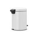 Brabantia Pedal Bin newIcon Apaļš Balts
