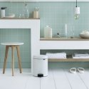 Brabantia Pedal Bin newIcon Round White