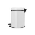 Brabantia Pedal Bin newIcon Apaļš Balts
