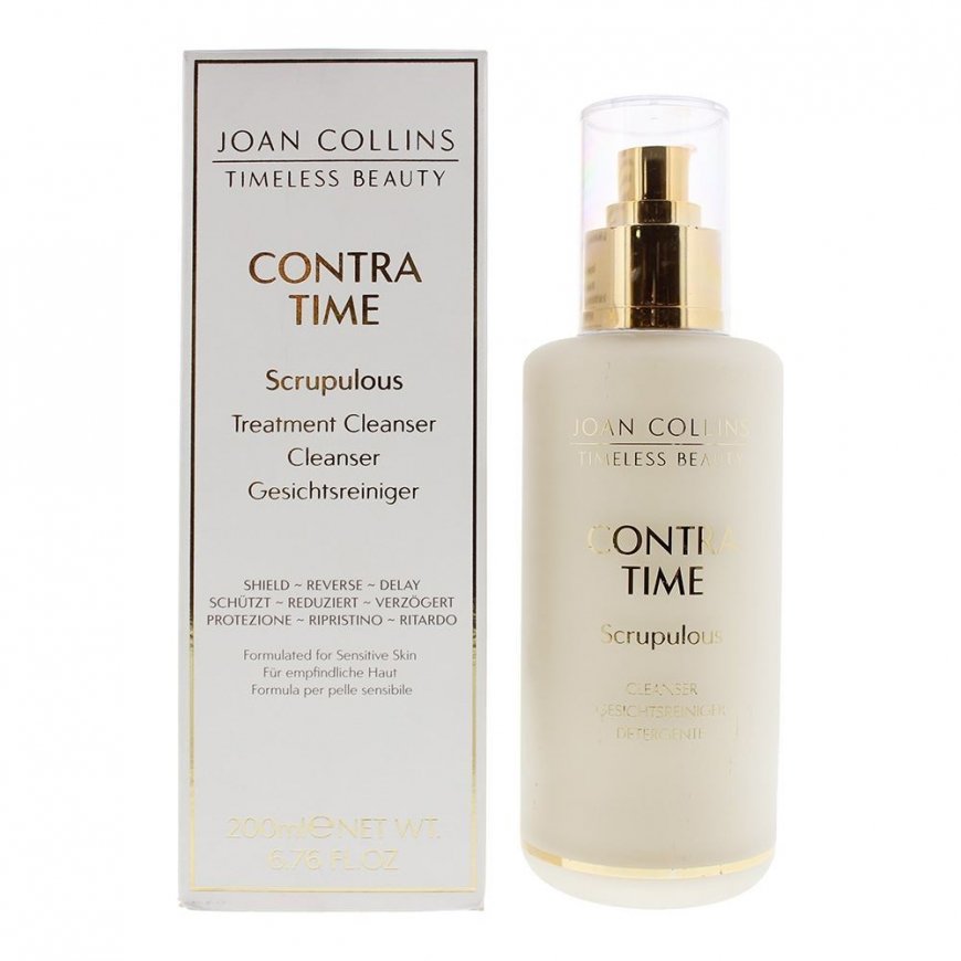 Joan Collins, Contra Time Scrupulous Treatment, Eliminates Impurities, Cleansing Kreminis, 200 ml – 2