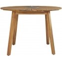 Home4You Table FLORIDA D110xH75cm, acacia Home4You Table FLORIDA D110xH75cm, acacia