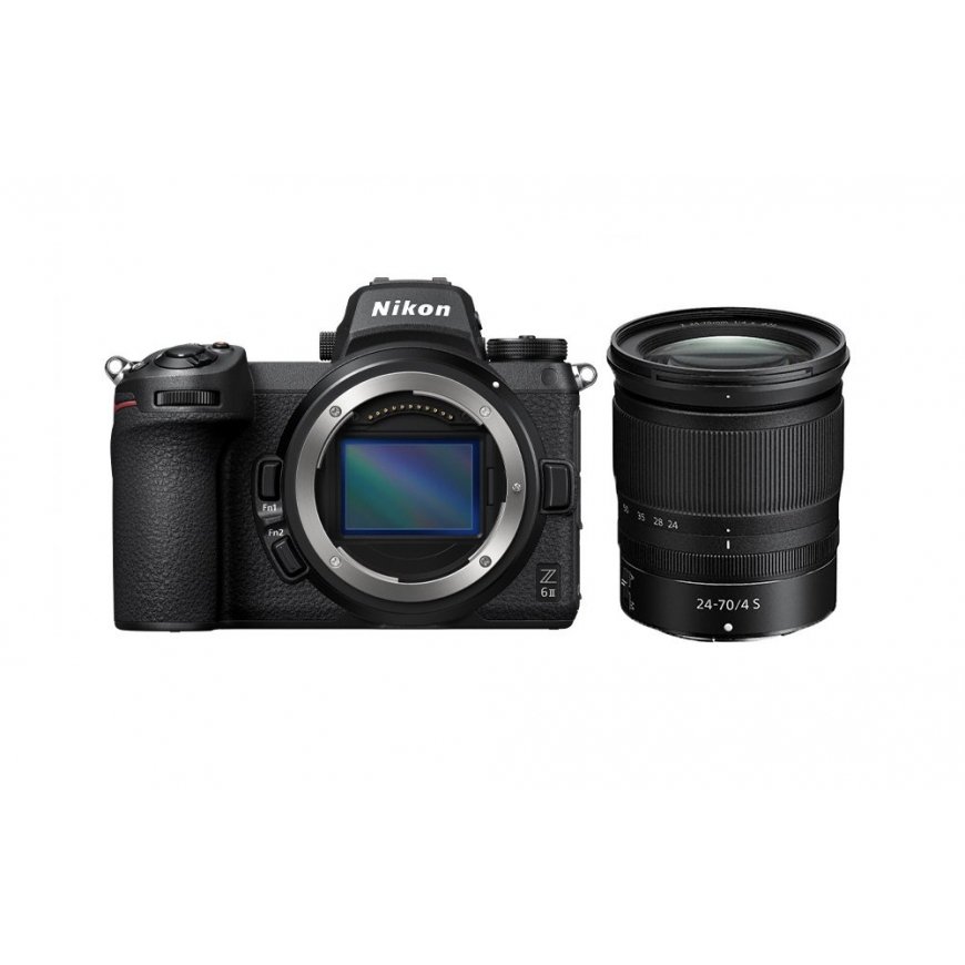 Nikon Z 6II MILC 24,5 MP CMOS 6048 x 4024 pikseliai Juoda