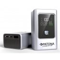 PATONA 4238 ārējais akumulators Litija jons 10000 mAh Sudrabs PATONA 4238 ārējais akumulators Litija jons 10000 mAh Sudrabs