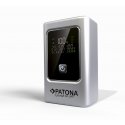 PATONA 4238 power bank Lithium-Ion (Li-Ion) 10000 mAh Silver PATONA 4238 power bank Lithium-Ion (Li-Ion) 10000 mAh Silver