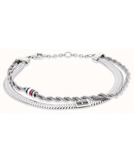 Tommy Hilfiger Double Layered Steel Bracelet 2780981