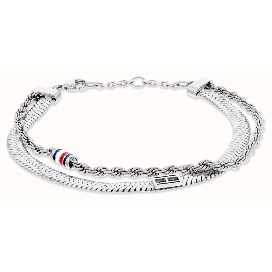 Tommy Hilfiger Dubultās kārtas tērauda rokassprādze 2780981 – 2