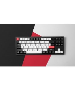 Keychron Q3 HE 80% Knob Wireless Tri-Mode QMK Gateron 2.0 Magnētiskā Slēdzeņu Korpuss Balts