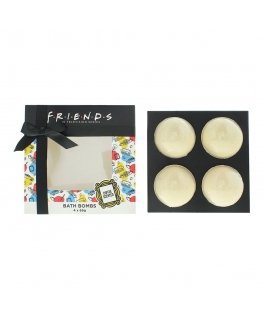 Set, Warner Bros, Friends, Relaxing, Coffee, Bath Bomb, Coffee, x4 pcs, 65 g
