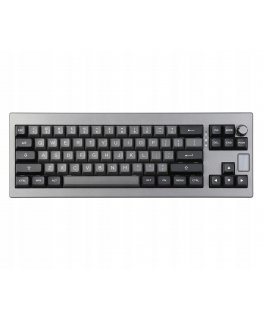 Klaviatuur mechaniczna Epomaker Shadow-X Flamingo Switch must-hõbe/must-hõbe