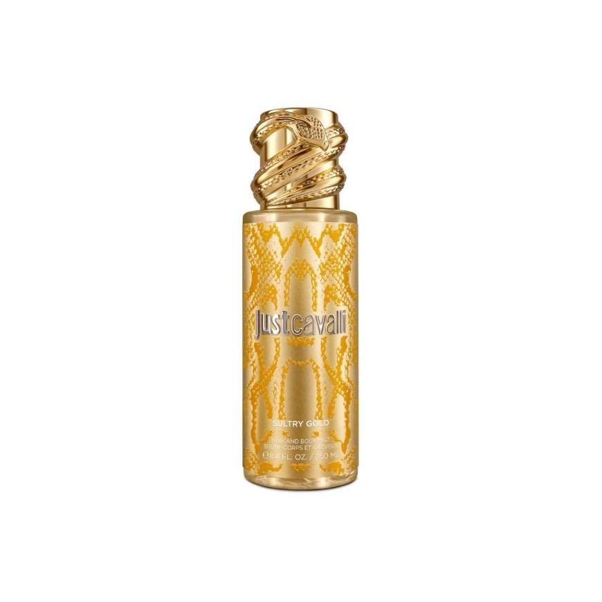 Roberto Cavalli SULTRY GOLD juukse- ja kehahooldussprei 250 ml