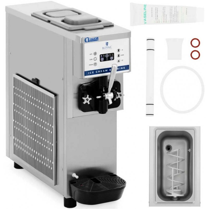 Royal Catering Italų ledų aparatas 800W 13 l/val