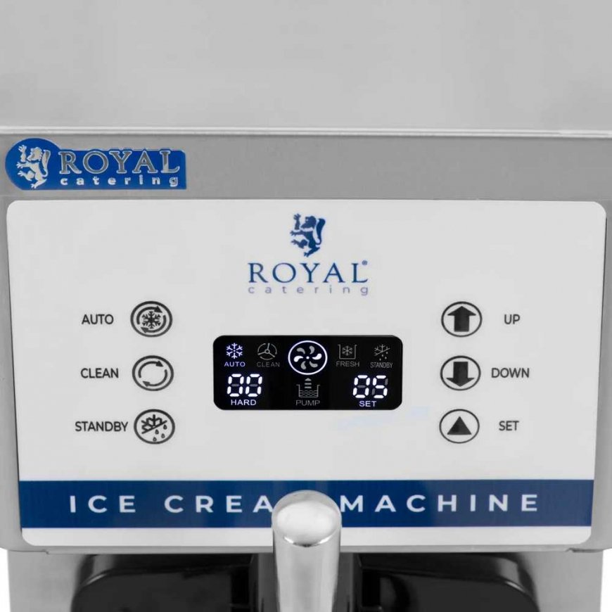 Royal Catering Italialainen jäätelölaite 800W 13 l/tunti – 2
