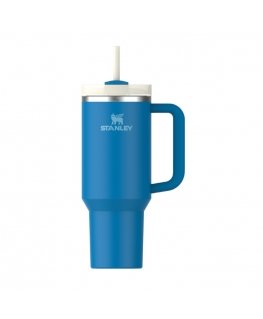Stanley Travel Mug with Straw The Quencher H2.O FlowState Tumbler 1.18L blue 1210001913295