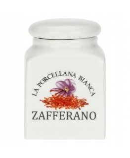 LA PORCELLANA BIANCA CONSERVA Saffron Container 175 ml