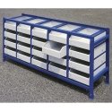MEVA Drawer Workshop Shelf for Parts and Tools with Containers SET of 21 pcs. MEVA Drawer Workshop Shelf for Parts and Tools with Containers SET of 21 pcs.