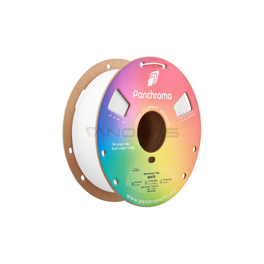 Polymaker Panchroma PLA 1.75mm 1kg - Valkoinen