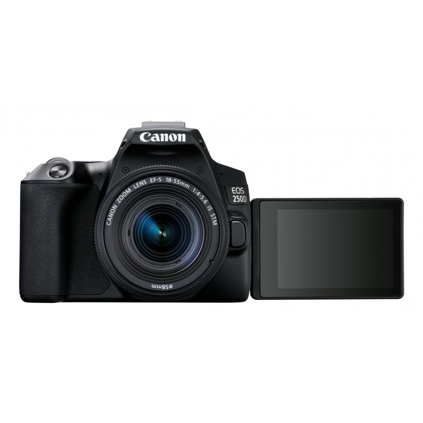 Canon EOS 250D+EF-S 18-55mm SLR Camera Kit 24.1 MP CMOS 6000 x 4000 pixels Black – 4